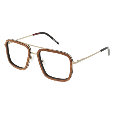 LAFORGE Eyeglasses Frame - Brushed Gold- Johnny Fly | LAF-BGLD-FRA | | #color_brushed-gold