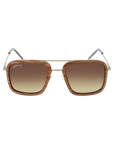 LAFORGE Sunglasses Frame - Brushed Gold- Johnny Fly | LAF-BGLD-POL-BGR | | 
