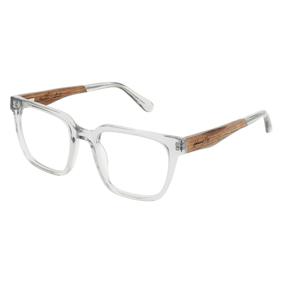 LONGITUDE Eyeglasses Frame - Tinted Crystal- Johnny Fly | LNG-TCRY-FRA | | #color_tinted-crystal