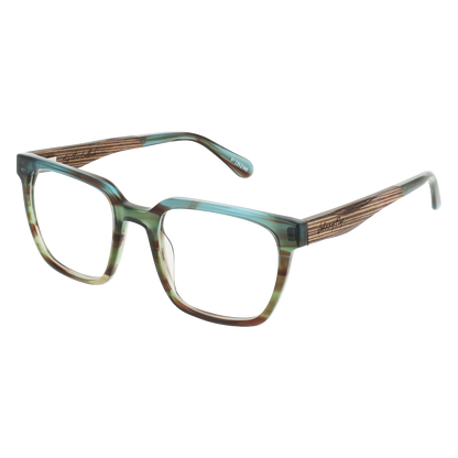 LONGITUDE Eyeglasses Frame - Rainforest- Johnny Fly | LON-RNF-FRAME | | #color_rainforest