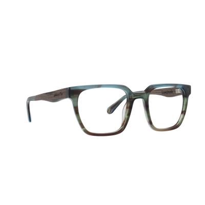 Longitude Eyeglasses by Johnny Fly | #color_rainforest