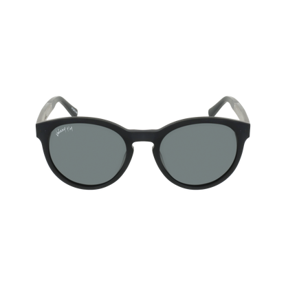 LATITUDE Sunglasses Frame - Matte Black- Johnny Fly | LTS-MBL-POL-SMK-ZEB | | #color_matte-black