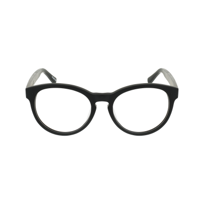 LATITUDE Eyeglasses Frame - Matte Black- Johnny Fly | LTS-MBL-RX-CLR-ZEB | | #color_matte-black