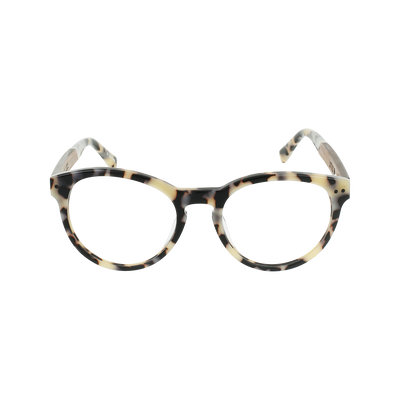 LATITUDE Eyeglasses Frame - White Tortoise- Johnny Fly | LTS-WHT-RX-CLR-WAL | | #color_white-tortoise