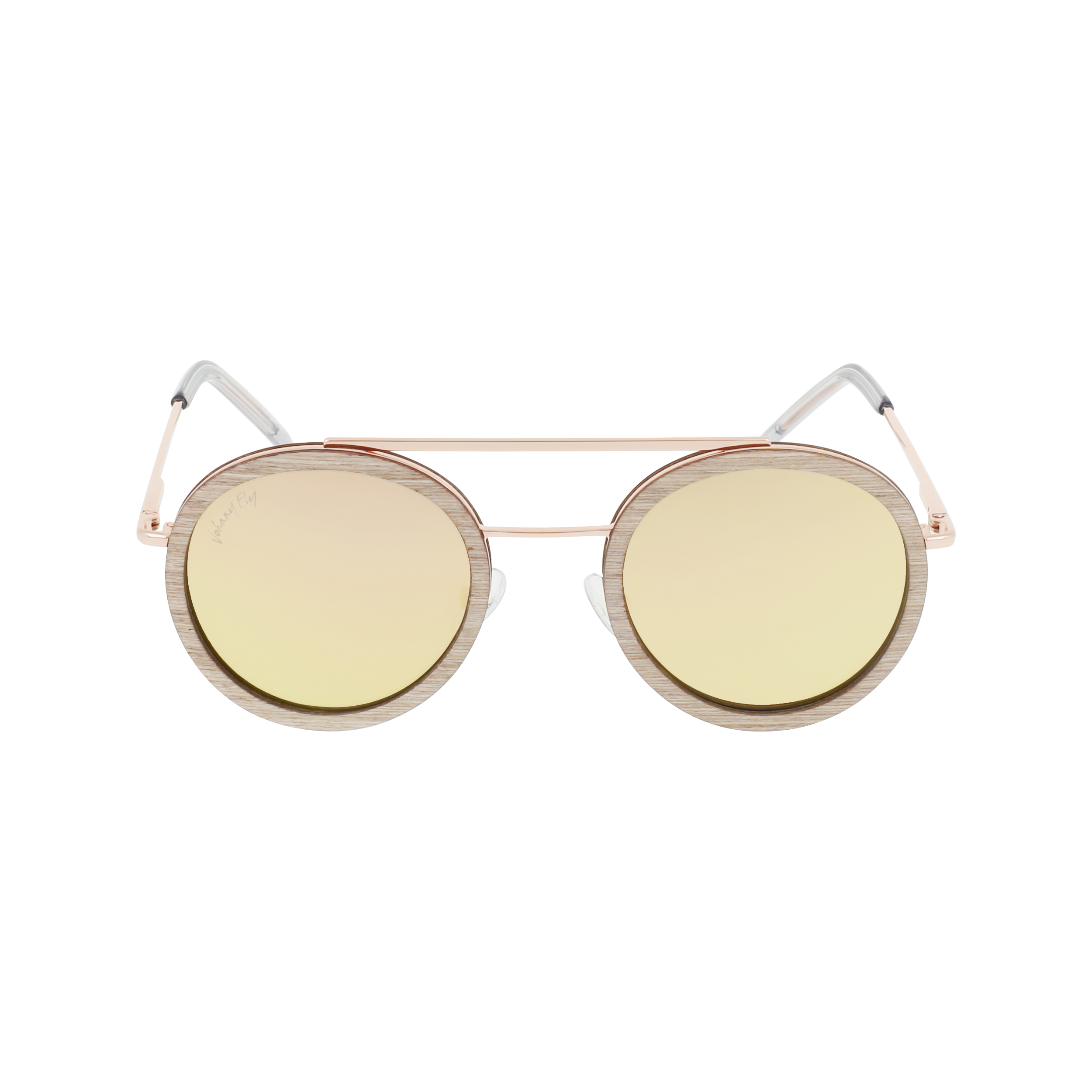 RIKER Sunglasses Frame - Rose Gold- Johnny Fly | RIK-RSGLD-REF-RSG-CL8026 | | 
