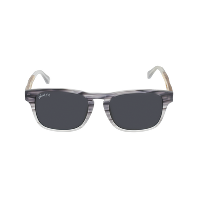 SPLINTER Sunglasses Frame - Matte Marble Grey- Johnny Fly | SPL-MBG-POL-SMK-ZEB | | #color_matte-marble-grey