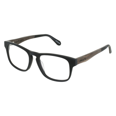 SPLINTER Eyeglasses Frame - Matte Black- Johnny Fly | SPL-MBL-RX-CLR-VIN | | #color_matte-black