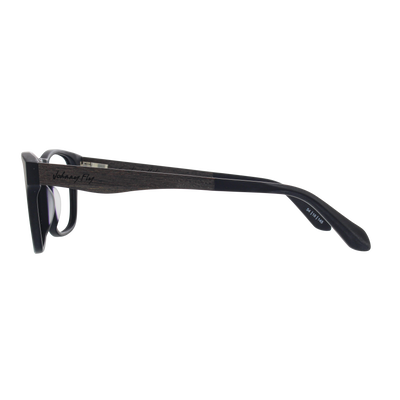 SPLINTER BLUGUARD - Matte Black - Blue Light Glasses - Johnny Fly Eyewear #color_matte-black