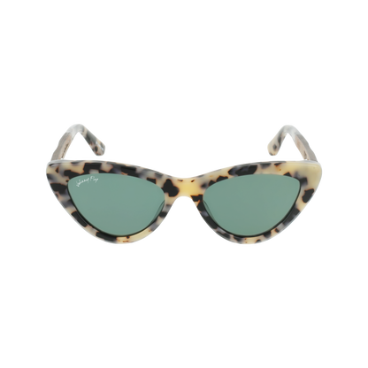 VISTA Sunglasses Frame - White Tortoise- Johnny Fly | VIS-WTRT-POL-G15-WAL | | #color_white-tortoise