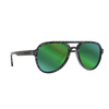 Johnny Fly Apache 8-Bit / Green Reflect Polarized Sunglasses | #color_8-bit