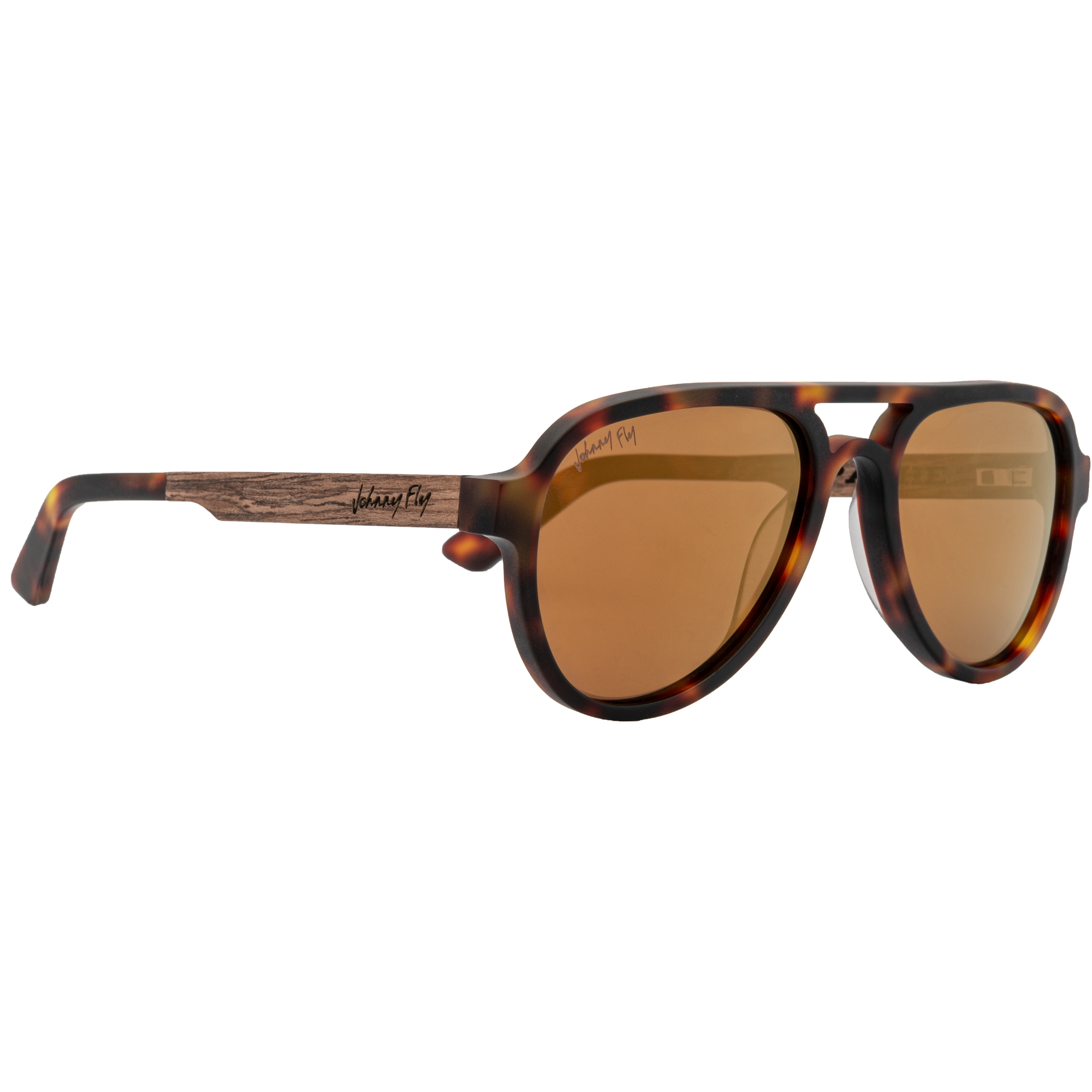 APACHE - Matte Classic Tortoise - Sunglasses - Johnny Fly Eyewear | #color_matte-classic-tortoise