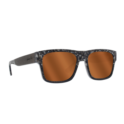 Johnny Fly Arrow 8-Bit / Copper Reflect Polarized Sunglasses | #color_8-bit
