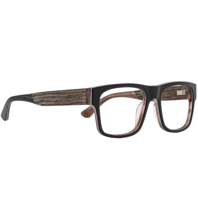 ARROW Frame - Layered Black - Eyeglasses Frame - Johnny Fly Eyewear #color_layered-black