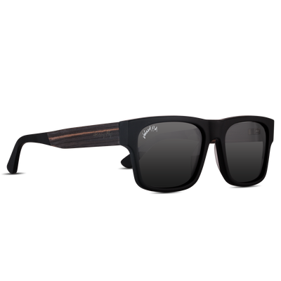 ARROW - Matte Black - Sunglasses - Johnny Fly Eyewear | #color_matte-black