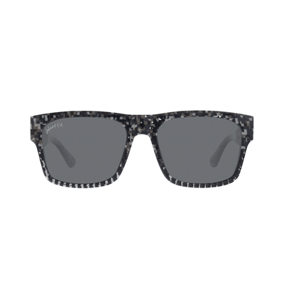 Johnny Fly Arrow 8-Bit / Smoke Polarized Sunglasses | #color_8-bit