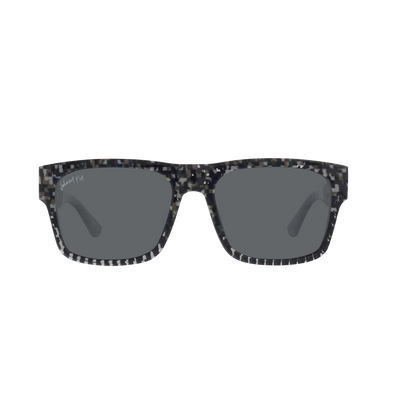 Johnny Fly Arrow 8-Bit / Smoke Polarized Sunglasses | #color_8-bit
