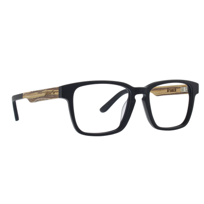 BRANCH BLUGUARD - Matte Black - Blue Light Glasses - Johnny Fly Eyewear #color_matte-black