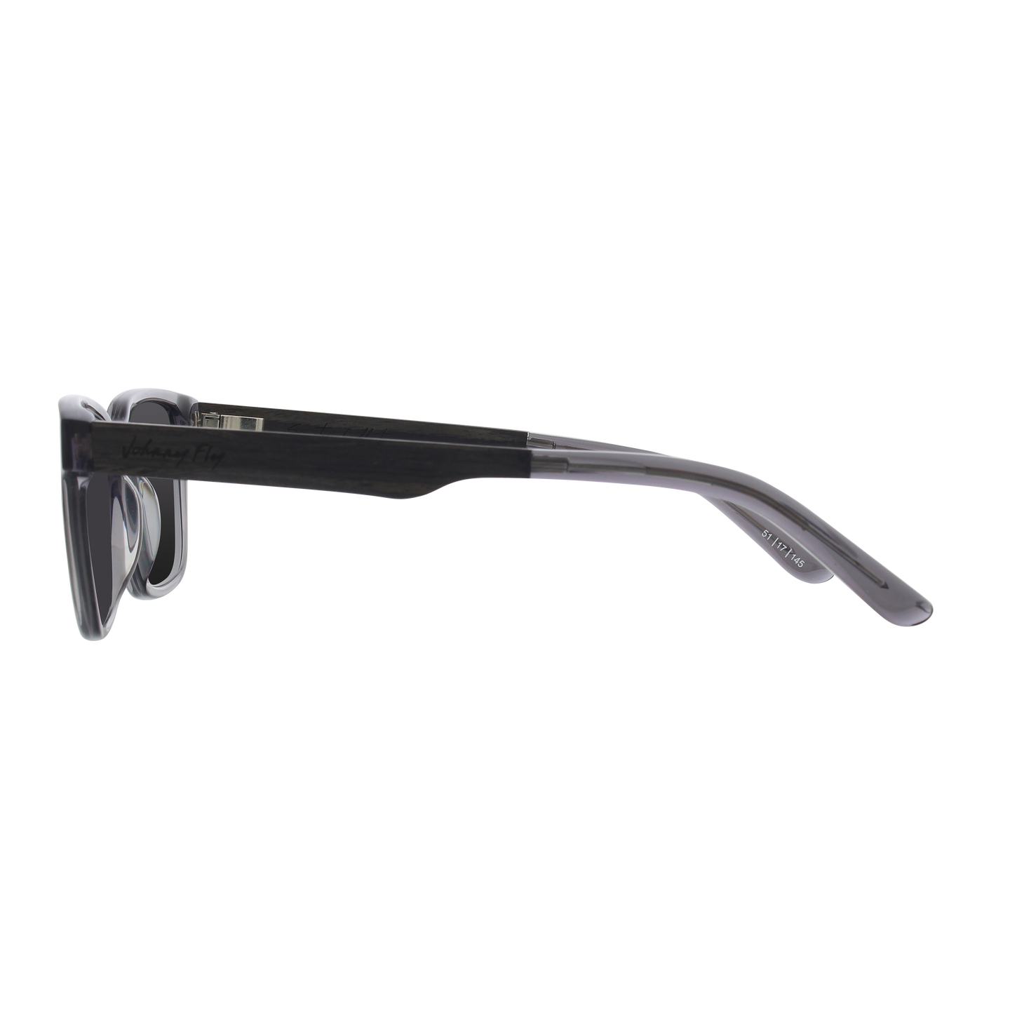 BRANCH - Matte Black - Sunglasses - Johnny Fly Eyewear | #color_liquid-smoke