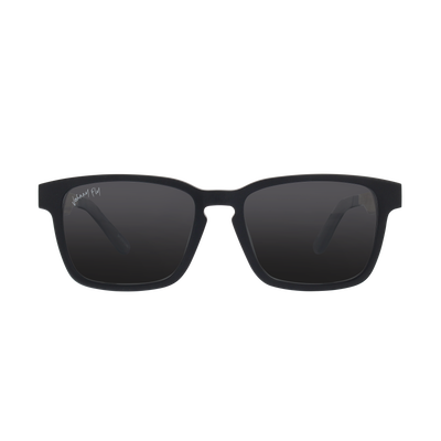 BRANCH - Matte Black - Sunglasses - Johnny Fly Eyewear | #color_matte-black