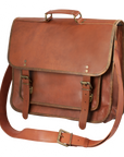 Business Laptop Messenger - Johnny Fly - One Size - Leather Bags