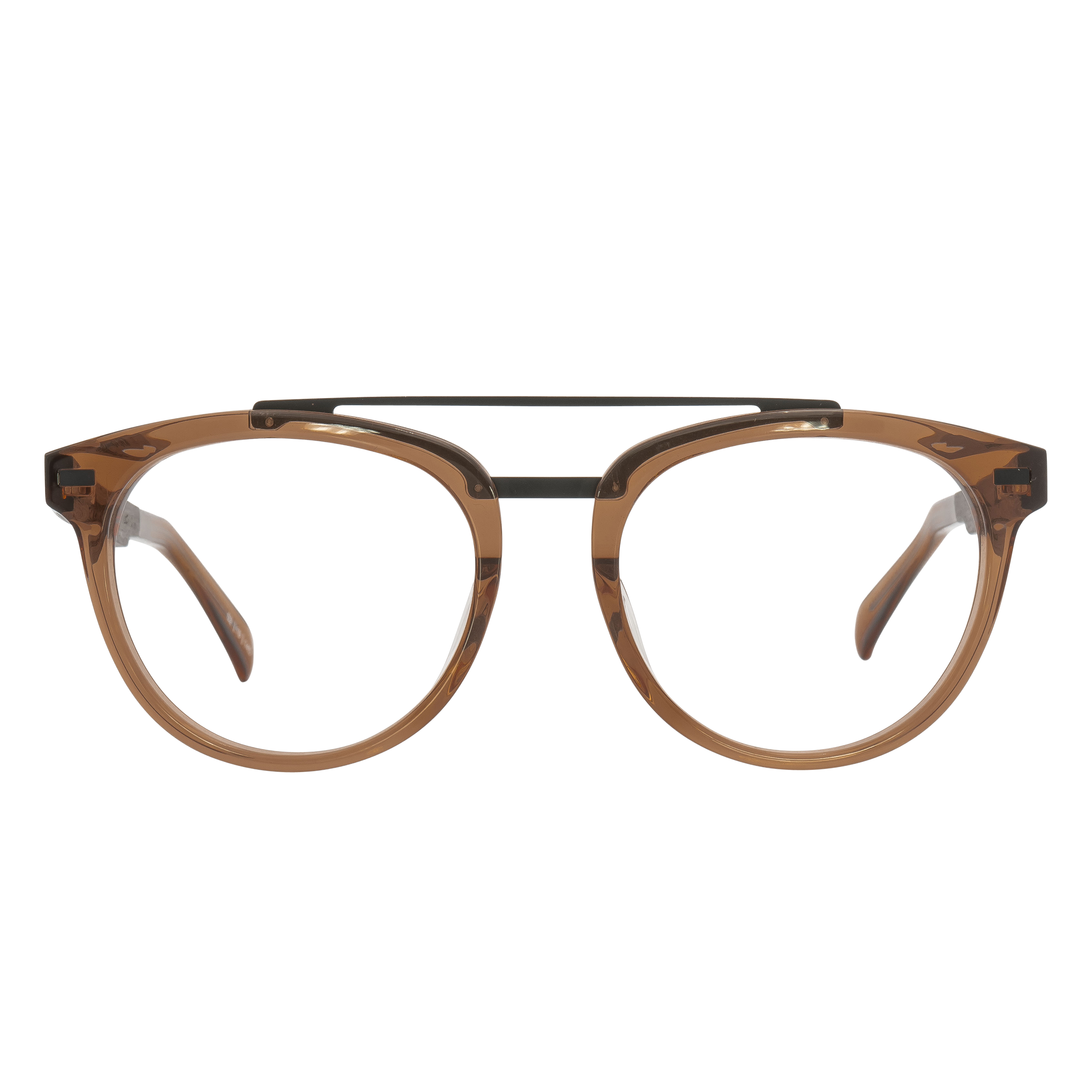 CAPTAIN Frame - Anejo | Black Ebony - Eyeglasses Frame - Johnny Fly Eyewear 