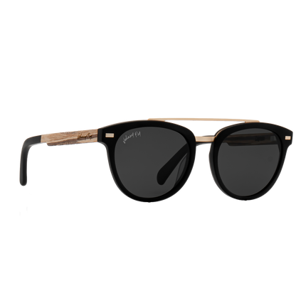 CAPTAIN - Matte Black - Sunglasses - Johnny Fly Eyewear | 