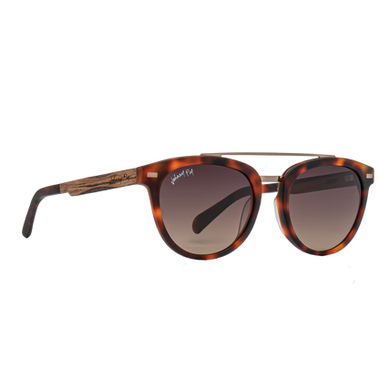 CAPTAIN - Matte Classic Tortoise - Sunglasses - Johnny Fly Eyewear | 