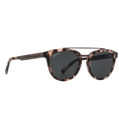 CAPTAIN - Rose Tortoise - Sunglasses - Johnny Fly Eyewear | 