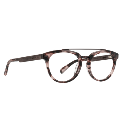 CAPTAIN Frame - Rose Tortoise - Eyeglasses Frame - Johnny Fly Eyewear | #color_rose-tortoise