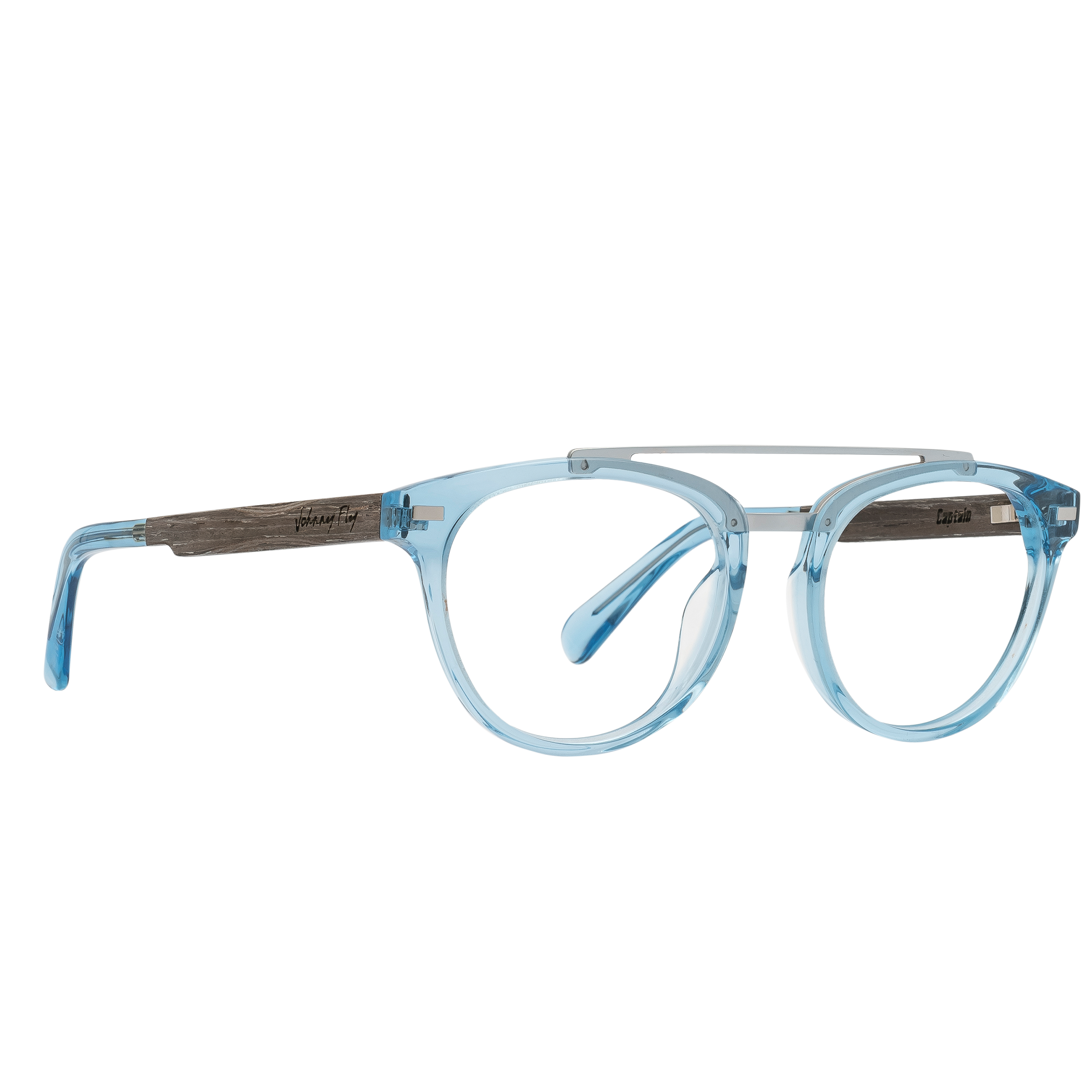 CAPTAIN Frame - Blue Line - Eyeglasses Frame - Johnny Fly Eyewear | 