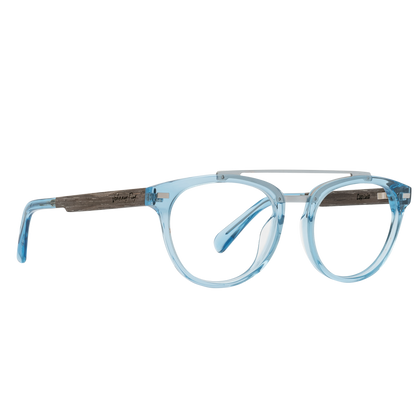 CAPTAIN Frame - Blue Line - Eyeglasses Frame - Johnny Fly Eyewear | #color_blue-line