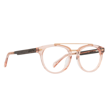 CAPTAIN Frame - Rose - Eyeglasses Frame - Johnny Fly Eyewear | #color_rose