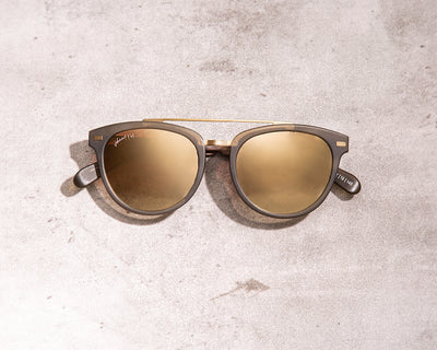 CAPTAIN - sanded olive - Sunglasses - Johnny Fly Eyewear #color_sanded-olive