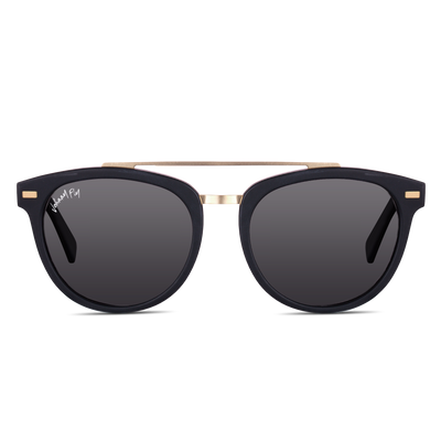 CAPTAIN - Matte Black - Sunglasses - Johnny Fly Eyewear | #color_matte-black