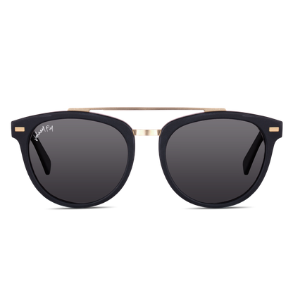 CAPTAIN - Matte Black - Sunglasses - Johnny Fly Eyewear | 