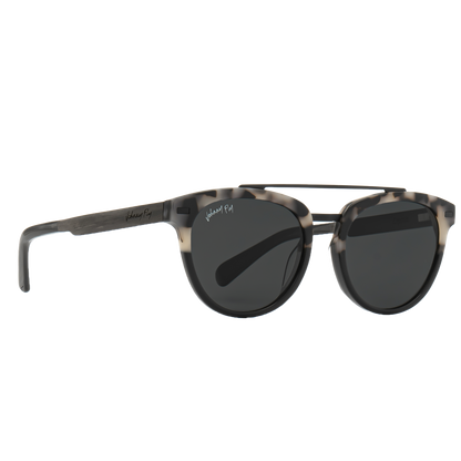 CAPTAIN - Split White Tortoise - Sunglasses - Johnny Fly Eyewear | 