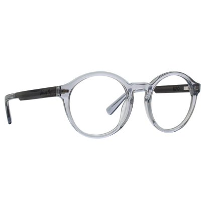 UFO Frame - Tinted Crystal - Eyeglasses Frame - Johnny Fly Eyewear | #color_tinted-crystal