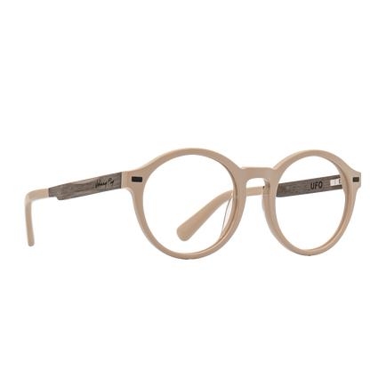 UFO Frame - Sand - Eyeglasses Frame - Johnny Fly Eyewear | #color_sand