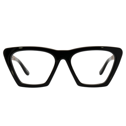 FIGURE Frame - Gloss Black - Eyeglasses Frame - Johnny Fly Eyewear #color_gloss-black