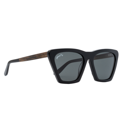 FIGURE - Gloss Black - Sunglasses - Johnny Fly Eyewear | #color_gloss-black
