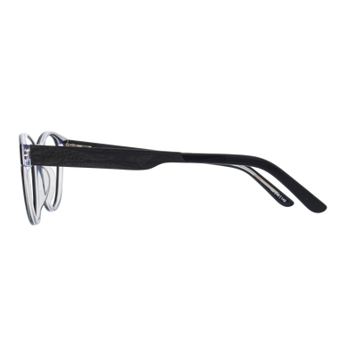 FLIGHT BLUGUARD - Black Crystal - Blue Light Glasses - Johnny Fly Eyewear #color_black-crystal