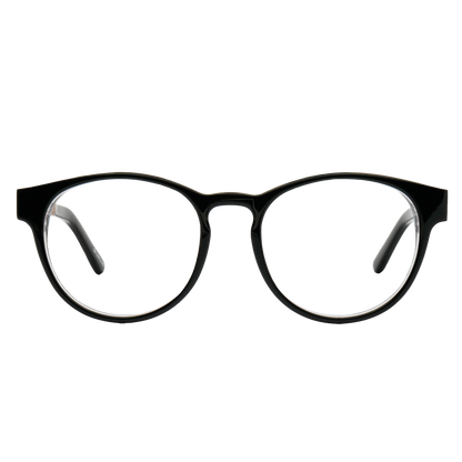 FLIGHT BLUGARD  - Black Crystal - Blue Light Reader - Johnny Fly Eyewear #color_black-crystal