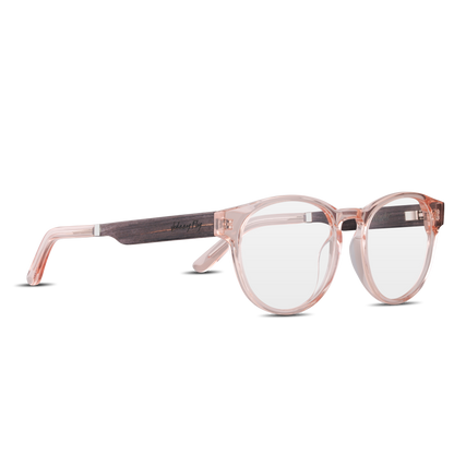 FLIGHT BLUGUARD - Rose - Blue Light Glasses - Johnny Fly Eyewear #color_rose