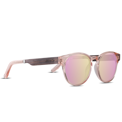 Flight - Johnny Fly - Rosé - Rose Gold Reflect Polarized - Sunglasses | #color_rose