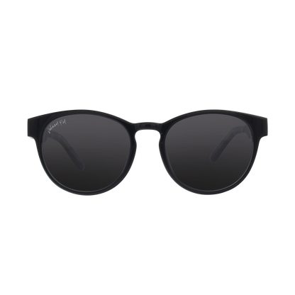 Flight - Johnny Fly - Black Crystal - Smoke Polarized - Sunglasses | #color_black-crystal