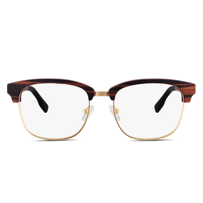 HUGHES BLUGARD - Gold - Blue Light Glasses - Johnny Fly Eyewear #color_gold