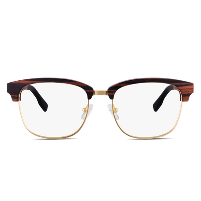 HUGHES Frame - Gold - Eyeglasses Frame - Johnny Fly Eyewear | 