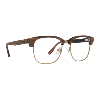 HUGHES Frame - Pewter - Eyeglasses Frame - Johnny Fly Eyewear | #color_pewter