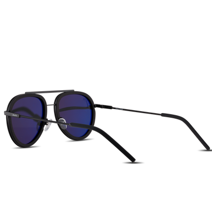 KIRK - Black - Sunglasses - Johnny Fly Eyewear | #color_black