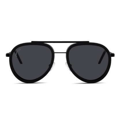 KIRK - Black - Sunglasses - Johnny Fly Eyewear | #color_black